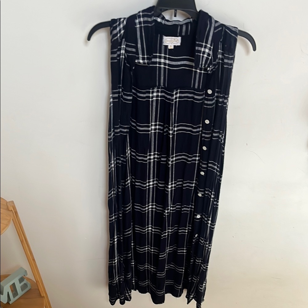 Mud Pie plaid duster